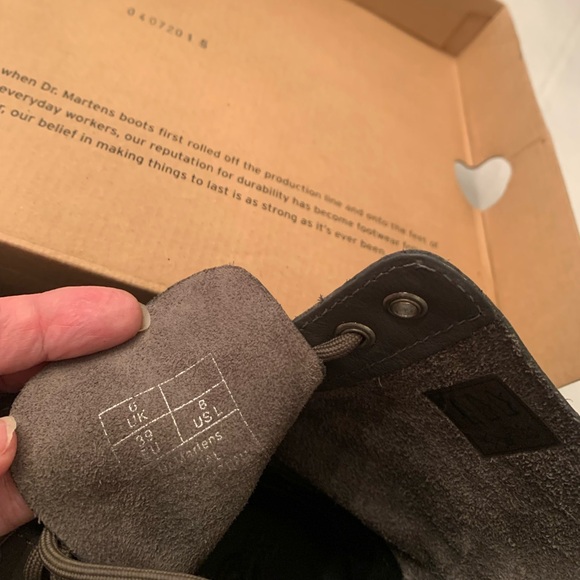 Grey Doc Martens! - Picture 5 of 5